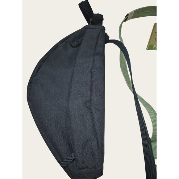Recycled Material Crossbody Bag Set Navy Sage Green Adjustable Straps Lightweigh - Picture 3 of 7
